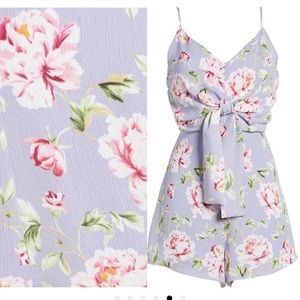 Lush Floral Romper